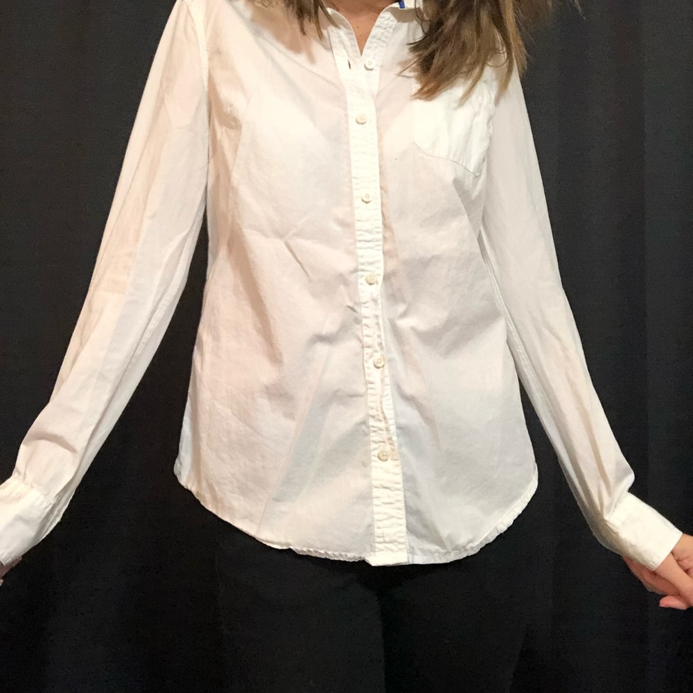 White button up
